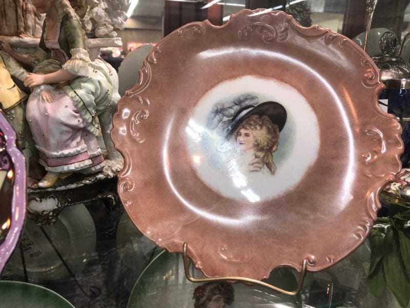 Antique Portrait Plates