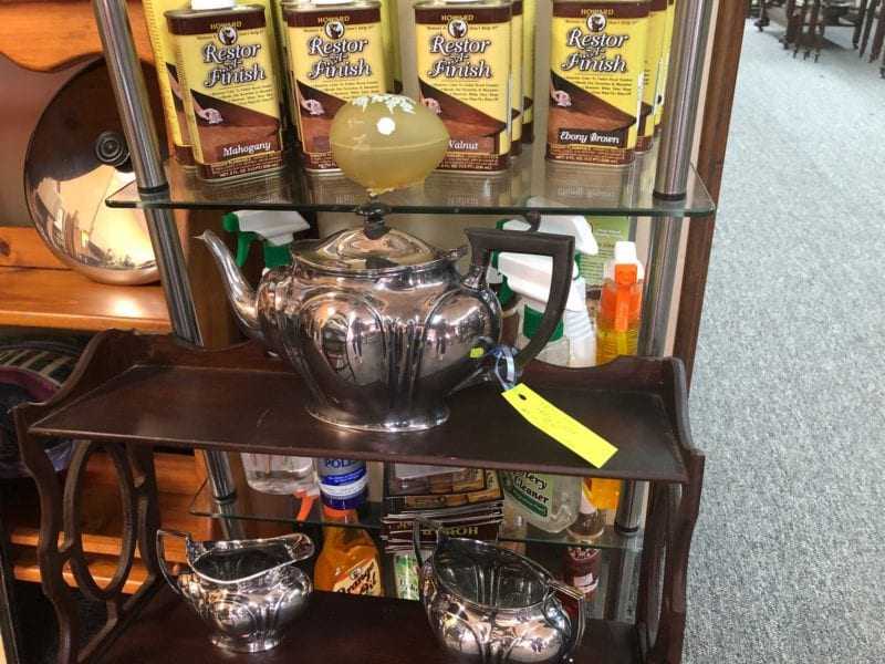 Antique Silver Teapots